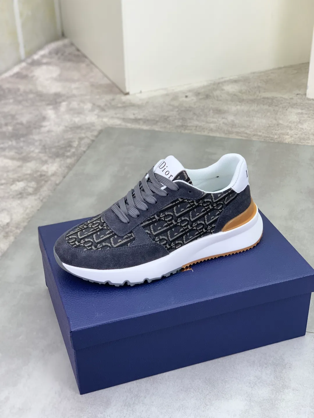 Men's Men's Shoes💰P440💰[New Style]🆘[Dior] 2025 Dior Original Lace-up Low-top Men's Shoes Classic casual shoes 🔥This model is the official classic model with high quality and made by famous original designers. It is made of high-quality cowhide with original materials➕comfortable and breathable mesh lining➕pigskin insole. The perfect last shape and generous and fashionable design have attracted many consumers and are suitable for drivers to drive🚗. What you want is the best quality in the market. Color: 4️⃣Color Code number: 38--44 (45 customized)